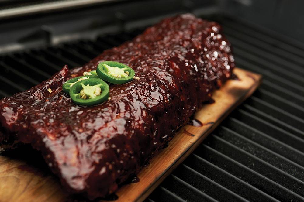 Grilovací prkénko javor 19x38 cm (2 ks)