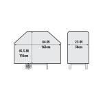 Ochranný povlak Premium Baron™ 500 - rozměr